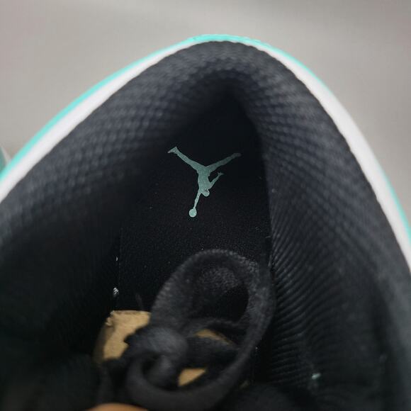 Nike Air Jordan 1 Mid Tropical Twist Igloo Black (554725-132)Youth Size 5 - Picture 7 of 10